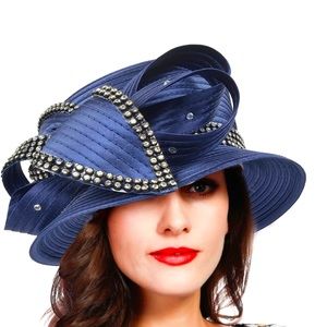 FORBUSITE Church Kentucky Dress Derby Hats for Women